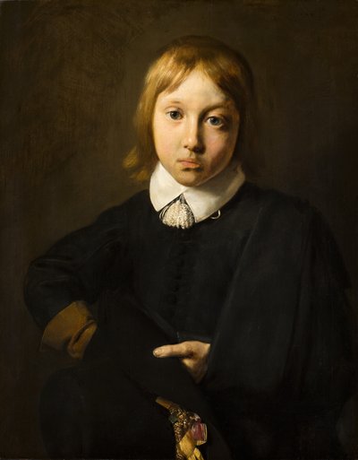 6歳の少年の肖像 作： ヤン・ド・ブレイ