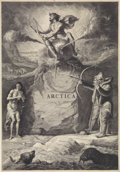 北極の風景 Arctica (オブジェクトのタイトル) 作： Jan de Visscher (rejected attribution)