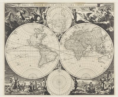 世界地図 作： Jan de Visscher