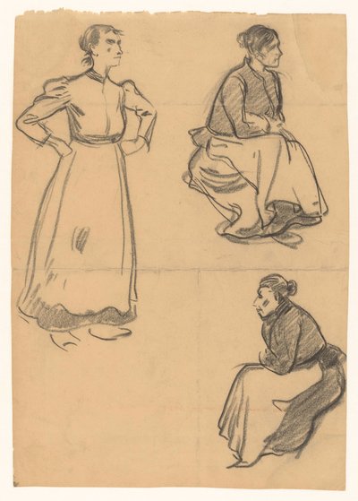 女性研究 作： Jan de Waardt