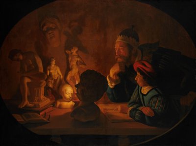 描画レッスン 作： Jan ter Borch