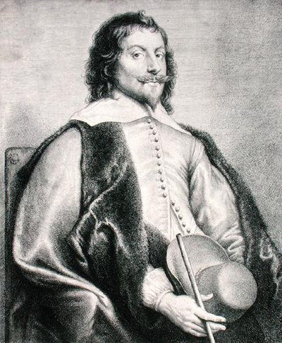 Nicolas Lanier (b.1588) Lucas Vostermans (エングレービング) 作： Jan the Elder (after) Lievens