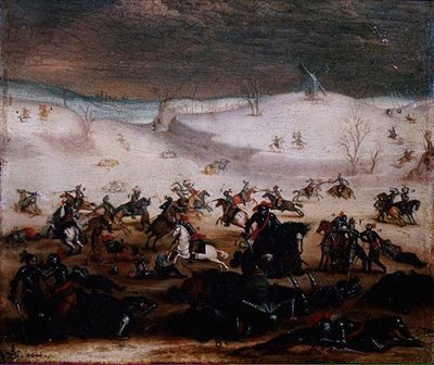 バトルシーン 作： Jan the Elder Brueghel