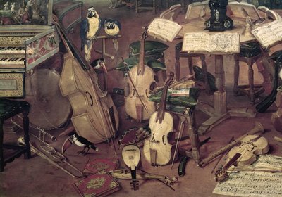 ヒアリング、1617年（55898の詳細） 作： Jan the Elder Brueghel