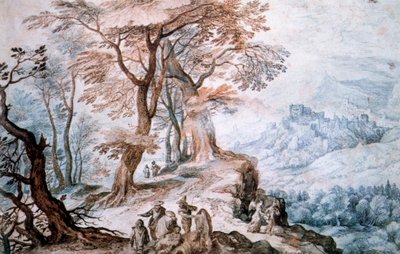 風景の通路、c1588-1625 作： Jan the Elder Brueghel