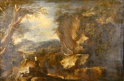ロッキー・ランドスケープ」（油彩・キャンバス）（242154も参照） 作： Jan the Elder Brueghel