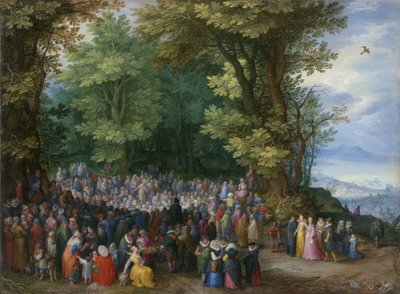 山上の説教 作： Jan the Elder Brueghel