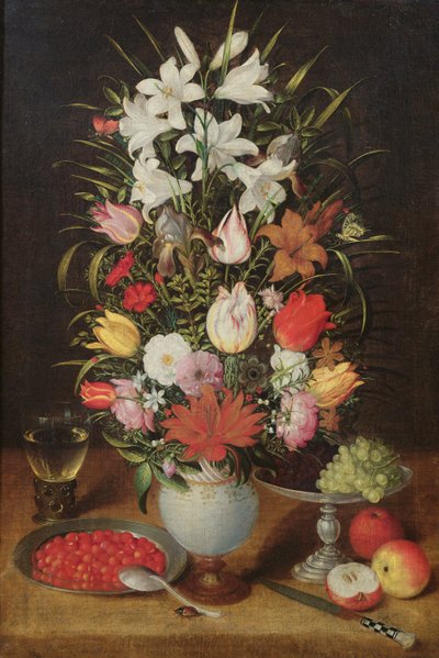 花瓶 作： Jan the Elder Brueghel