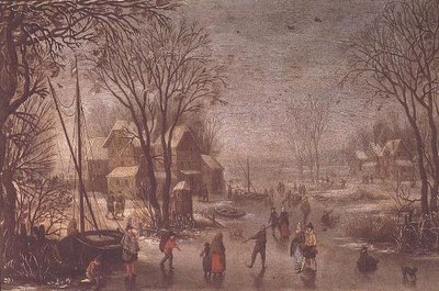 冬の風景 作： Jan the Elder Brueghel