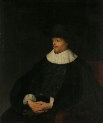 コンスタンティンホイヘンスの肖像、c。 1628-29 作： Jan the Elder Lievens