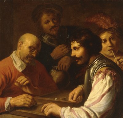 インのTric-Tracプレイヤー、1623年頃 作： Jan the Elder Lievens