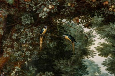 要素の地球と水の寓意 作： Jan Brueghel the Younger
