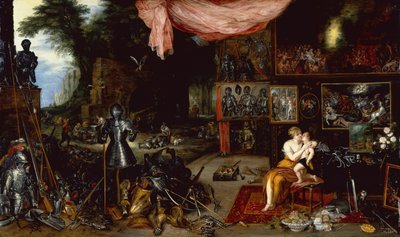 五感・触覚（油彩・パネル 作： Jan the Younger Brueghel