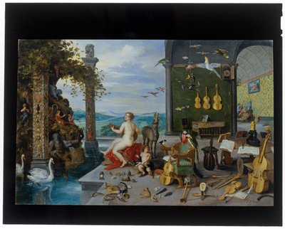 聴覚 作： Jan the Younger Brueghel