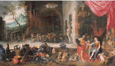 バルカンのフォージで金星 作： Jan Brueghel the Younger