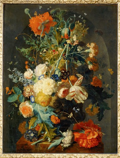 ニッチの花瓶... 作： ヤン・ヴァン（ホイスムの信者）
