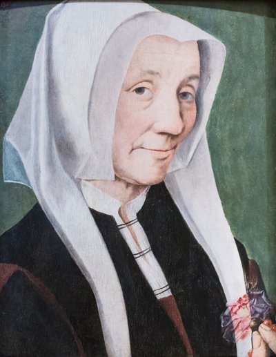 ルターの妻として知られる老婆の肖像 作： Jan van (studio of) Scorel