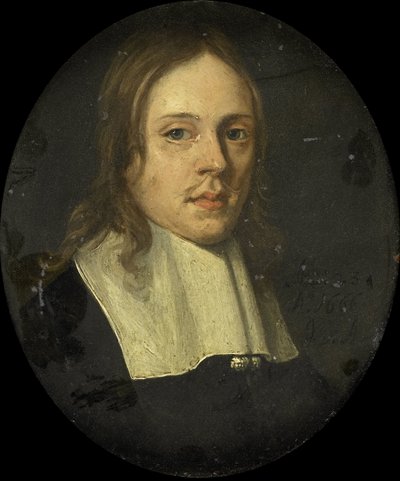 男の肖像 作： Jan van Assen
