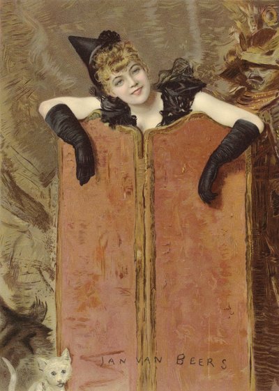 子猫（クロモリト） 作： Jan van Beers