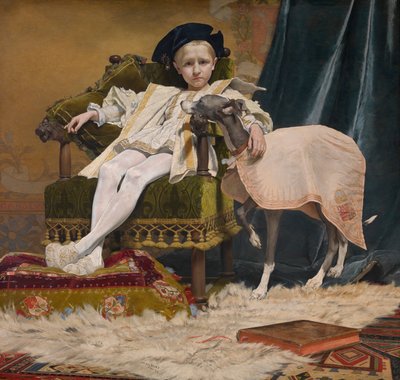 子供の頃の皇帝カール 5 世 作： Jan van Beers
