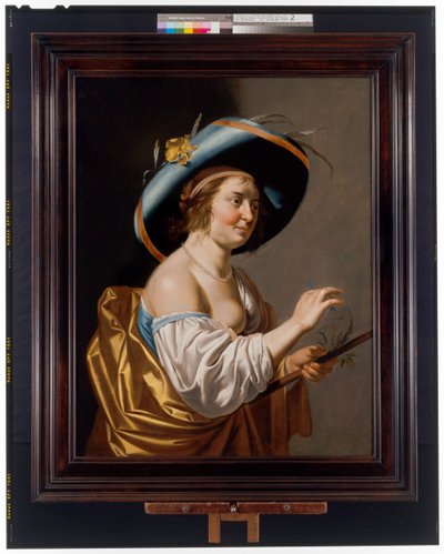 羊飼いの半身像 作： Jan van Bijlert or Bylert