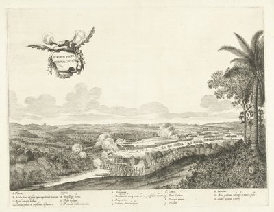 Gevechten bij Porto Calvo、1637 ボールド ハーバー付近の戦い (オブジェクトのタイトル) 作： Jan van Brosterhuyzen