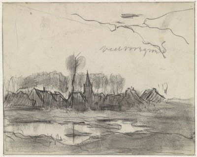 村の眺め 作： Jan van Essen