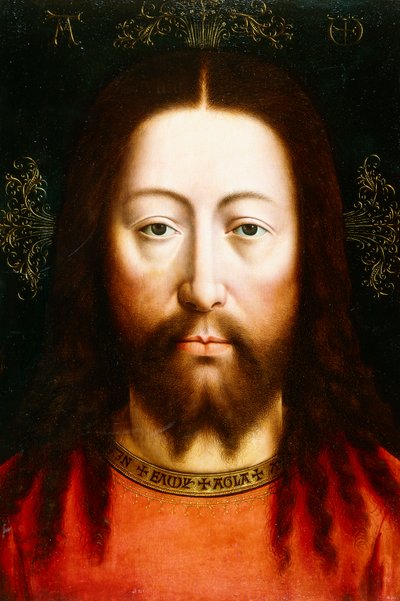 救世主ムンディとしてのキリストとの三連祭壇画 作： Jan van Eyck