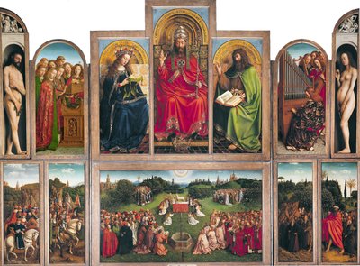 ゲント祭壇画 作： Jan van Eyck