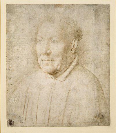 ニコロ・アルベルガティ枢機卿の肖像 作： Jan van Eyck
