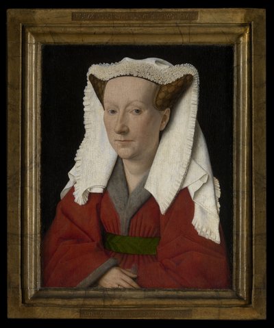 マルガレータ・ファン・エイクの肖像 作： Jan van Eyck