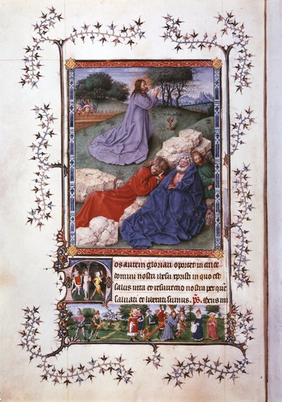 オリーブ山での祈り 作： Jan van Eyck