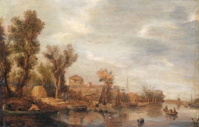リバービュー 作： Jan van Goyen (follower of)