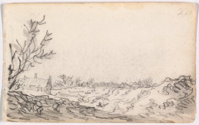 砂丘の風景 作： Jan van Goyen