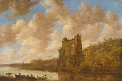 大きな城 作： Jan van Goyen