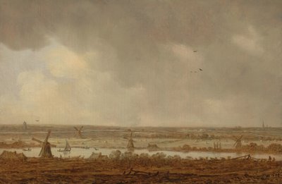 干拓地の風景 作： Jan van Goyen