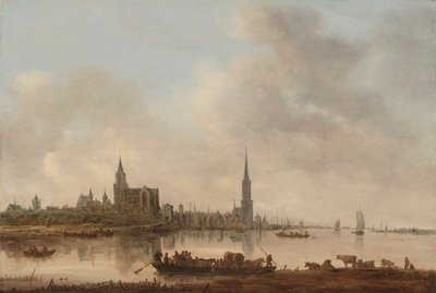 エメリッヒの眺め 作： Jan van Goyen
