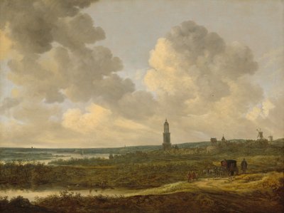レーネンの眺め 作： Jan van Goyen
