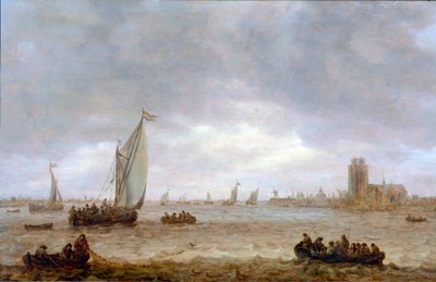 マース河口（ドルトレヒト） 作： Jan van Goyen