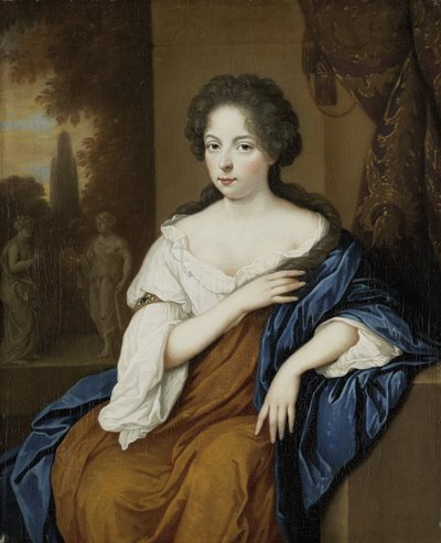 女性の肖像 作： Jan van Haensbergen (attributed to)