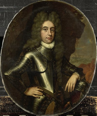 Harmen Lijnslager (1664-1704) の肖像 作： Jan van Haensbergen