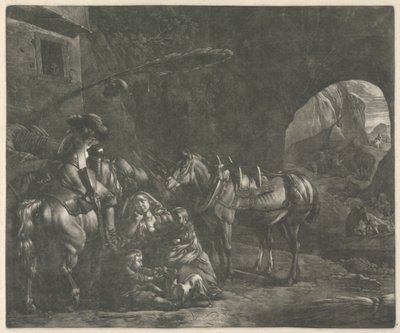 二児の母 作： Jan van Huchtenburg