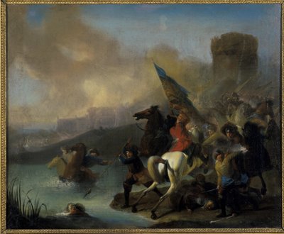 バトルシーン 作： Jan van Huchtenburgh