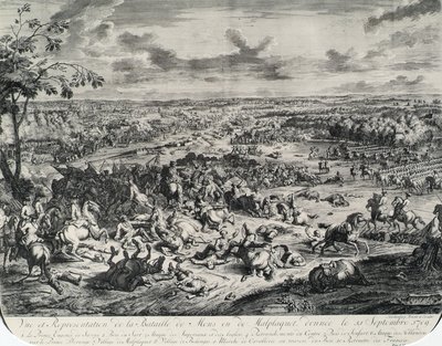 1709 年 9 月 11 日のマルプラケの戦い 作： Jan van Huchtenburgh