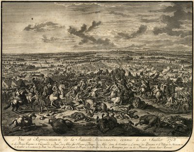 市立アーカイブ。 印刷します。 アウデナールデの戦い 作： Jan van Huchtenburgh