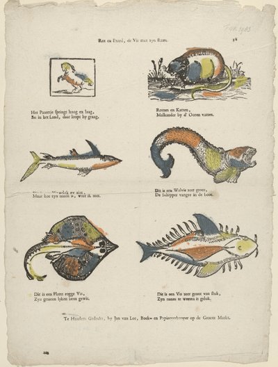 腐った馬、尾のある魚 (オブジェクトのタイトル) 作： Jan van Lee