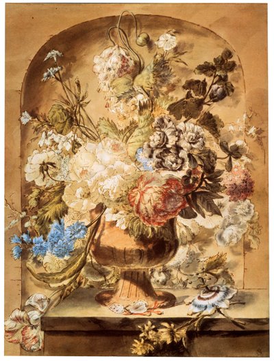 花、18世紀または19世紀初頭 作： Jan van Os