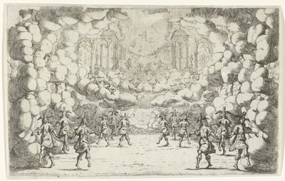 時の雲の宮殿 舞台風景のデザイン（連載タイトル） 作： Jan van Ossenbeeck