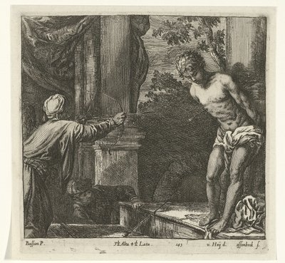 聖セバスチャンの殉教 作： Jan van Ossenbeeck