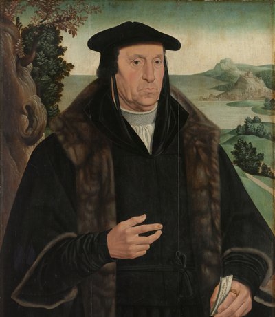 Cornelis Aerentsz van der Dussen（1481-1556）の肖像 作： Jan van Scorel (copy after)